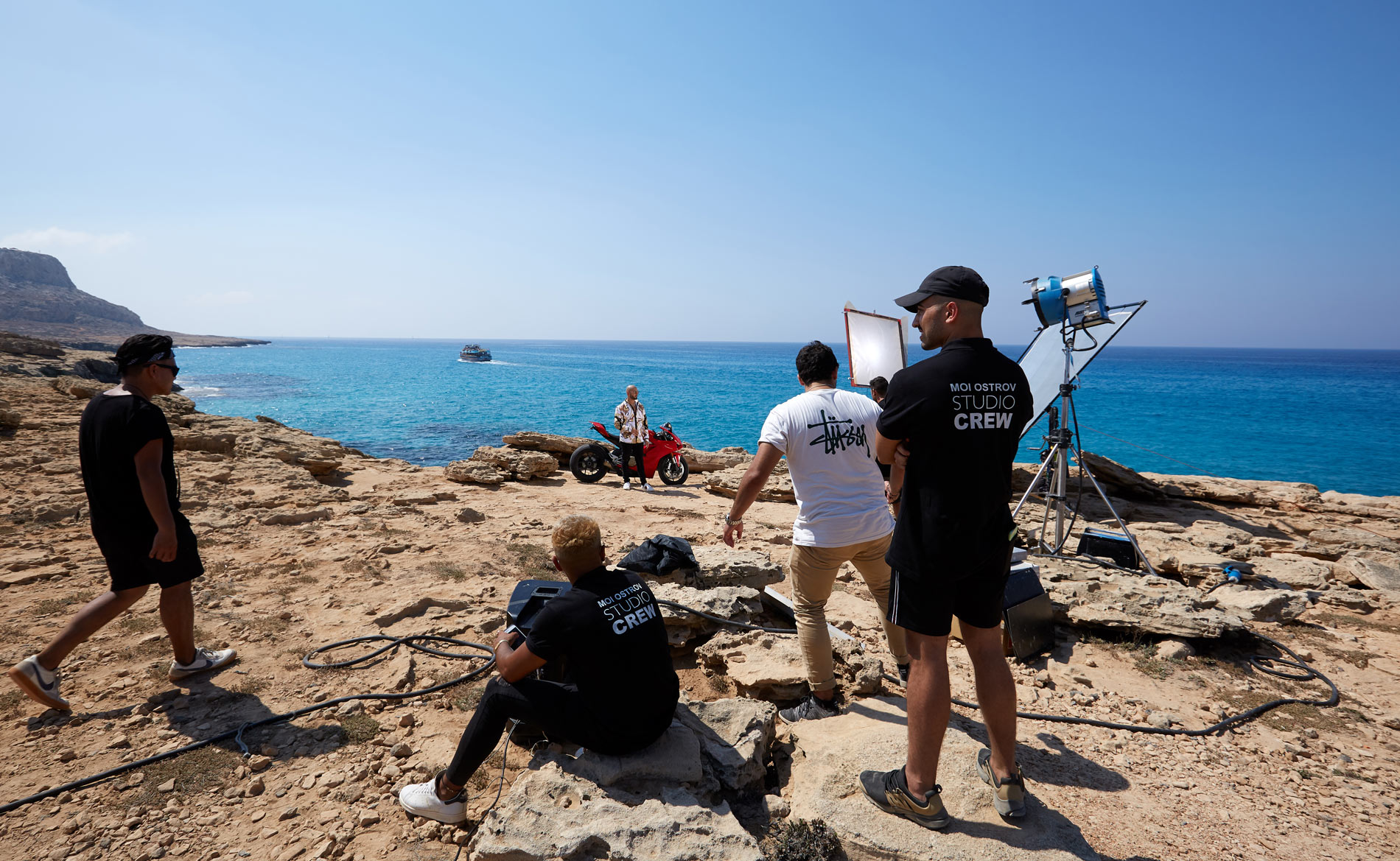 Cyprus Production Service on a location